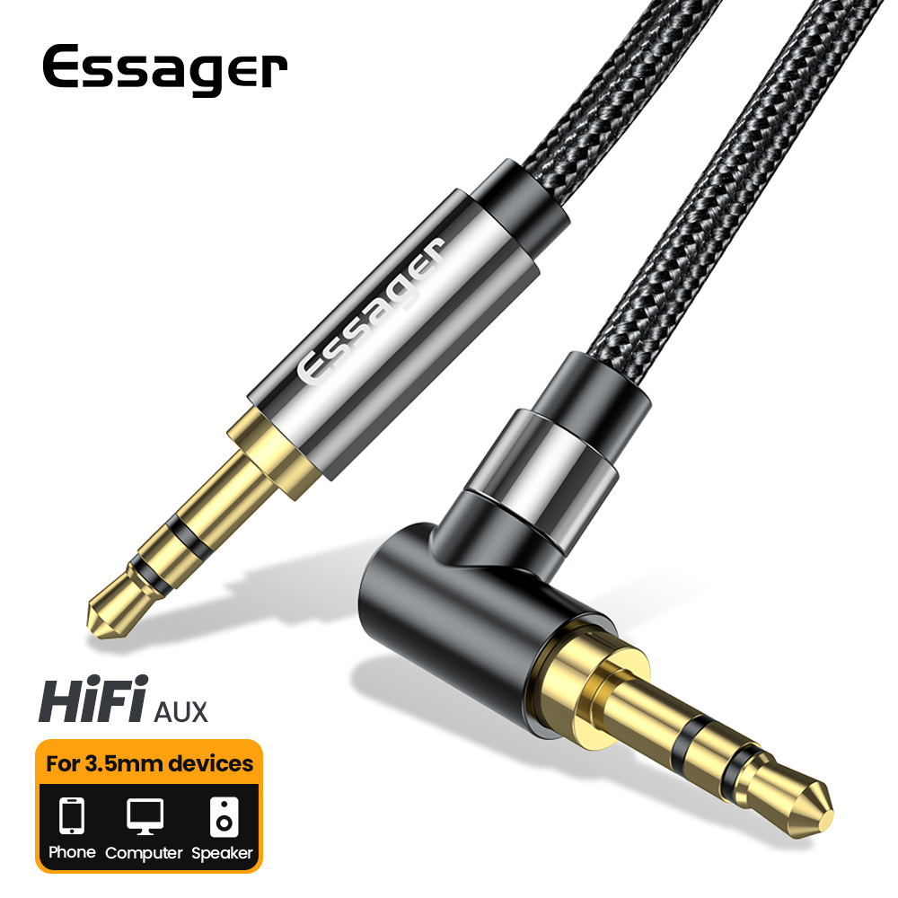 Laptop Accessories Headphones - Essager Aux Cáp Nối Dài Jack