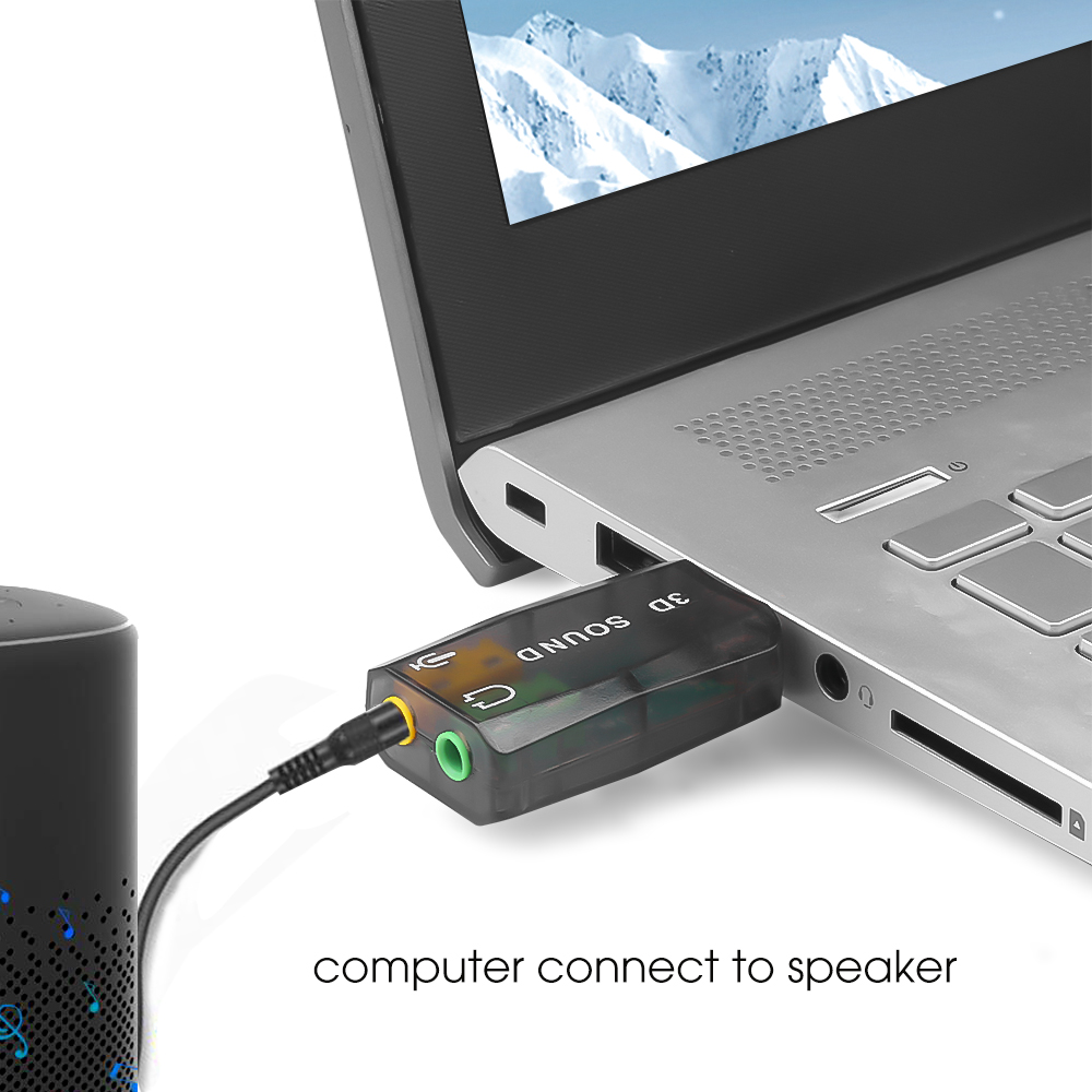 Mini External Usb To 3.5mm Mic - đánh giá và giá Laptop Accessories Headphones