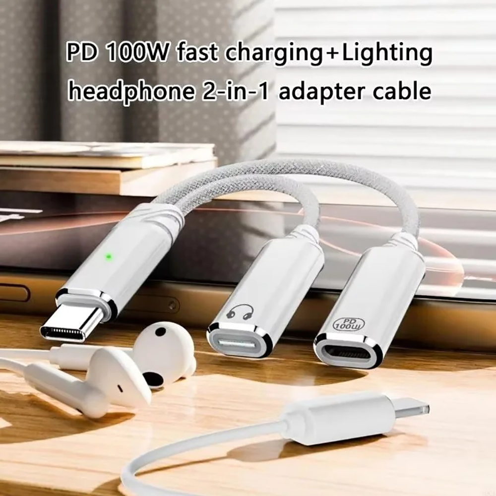USB C Splitter 2 in 1 Headphon - đánh giá và giá Laptop Accessories Headphones