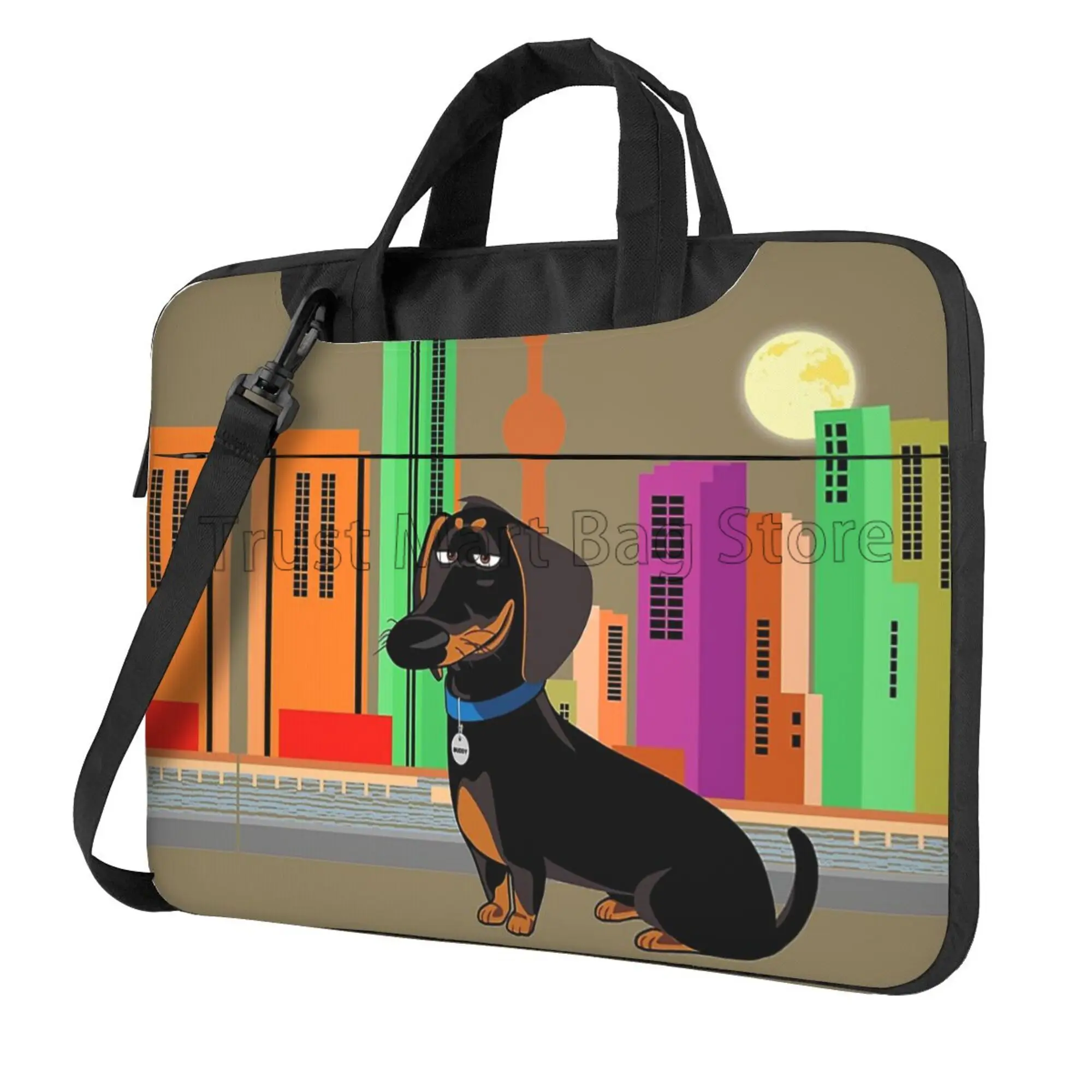 Cute Dachshund Print Laptop Ca - đánh giá và giá Laptop Accessories Case