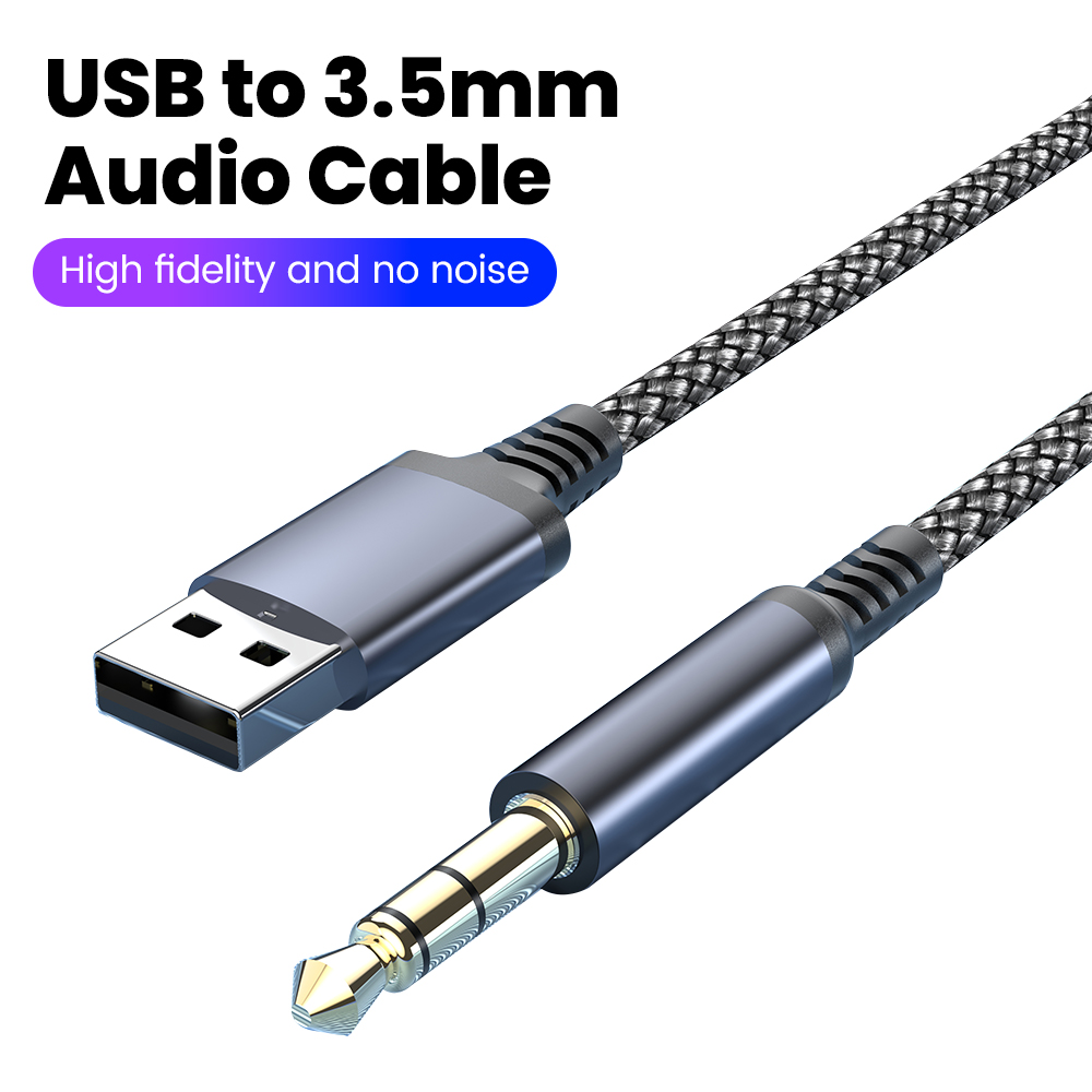 Usb A To 3.5mm Jack Male to Ma - đánh giá và giá Laptop Accessories Headphones
