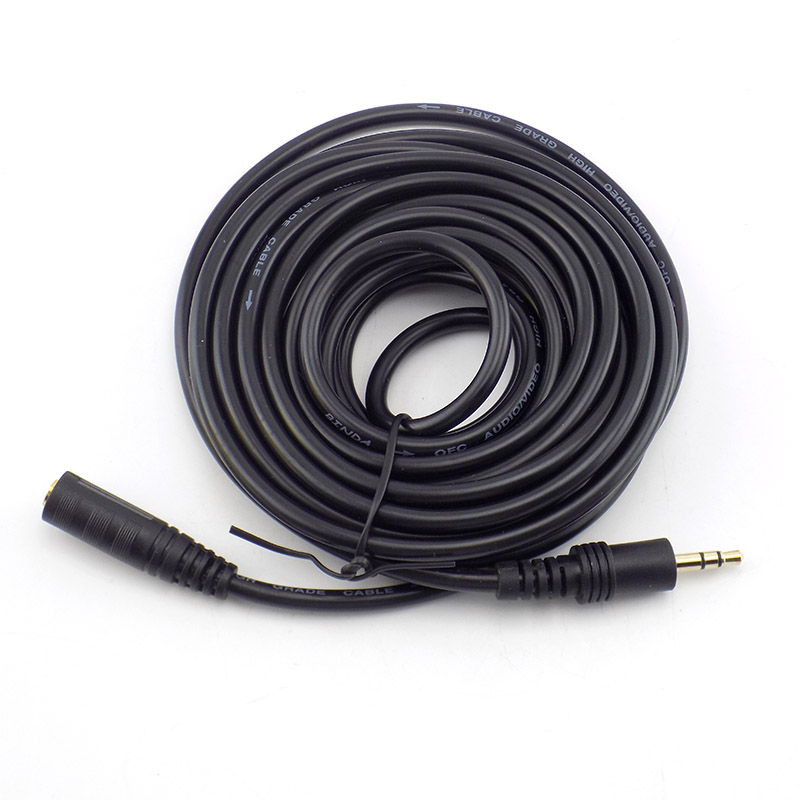 1.5/3/5/10M 3.5mm Stereo Male  - đánh giá và giá Laptop Accessories Headphones