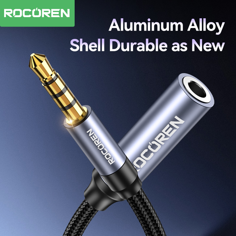 Rocoren AUX Cable 3.5mm Jack M - đánh giá và giá Laptop Accessories Headphones