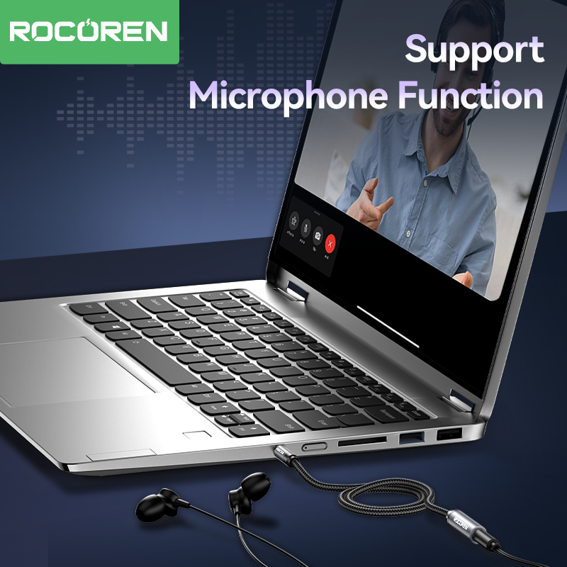 Rocoren AUX Cable 3.5mm Jack M - đánh giá và giá Laptop Accessories Headphones
