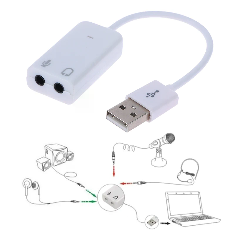 2.0 3d 7.1 5HV2 Adapter Usb to - đánh giá và giá Laptop Accessories Headphones