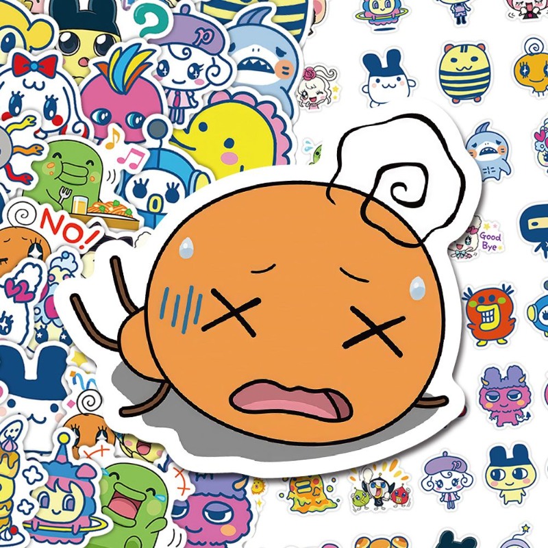 Japanese Tamagotchi Stickers E - đánh giá và giá Laptop Accessories Case