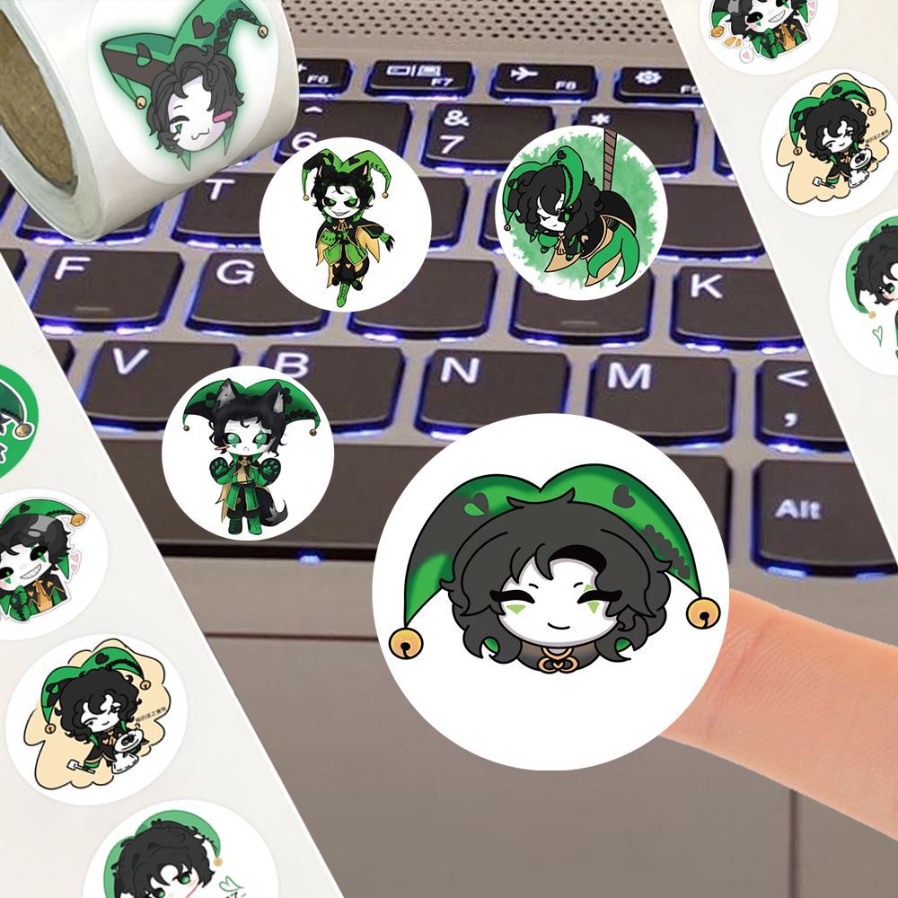 500Pc/Roll Anime The Freak Cir - đánh giá và giá Laptop Accessories Gifts