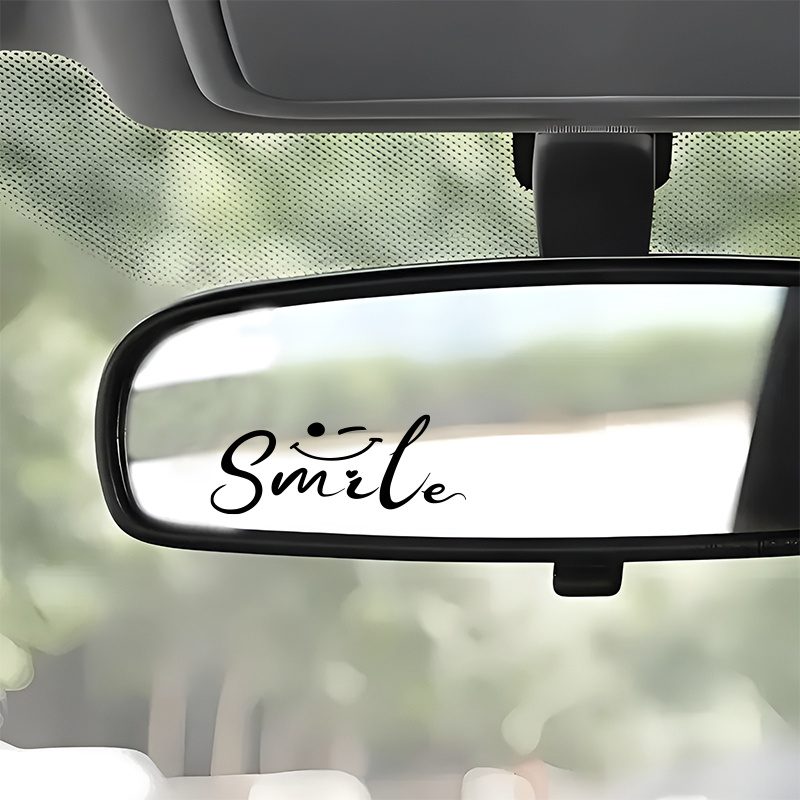 Smiley Face Mirror Sticker Glo - đánh giá và giá Laptop Accessories Gifts